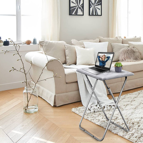 Orren Ellis Tv Trays, Folding Tray Table, Dinner Tray Table With No